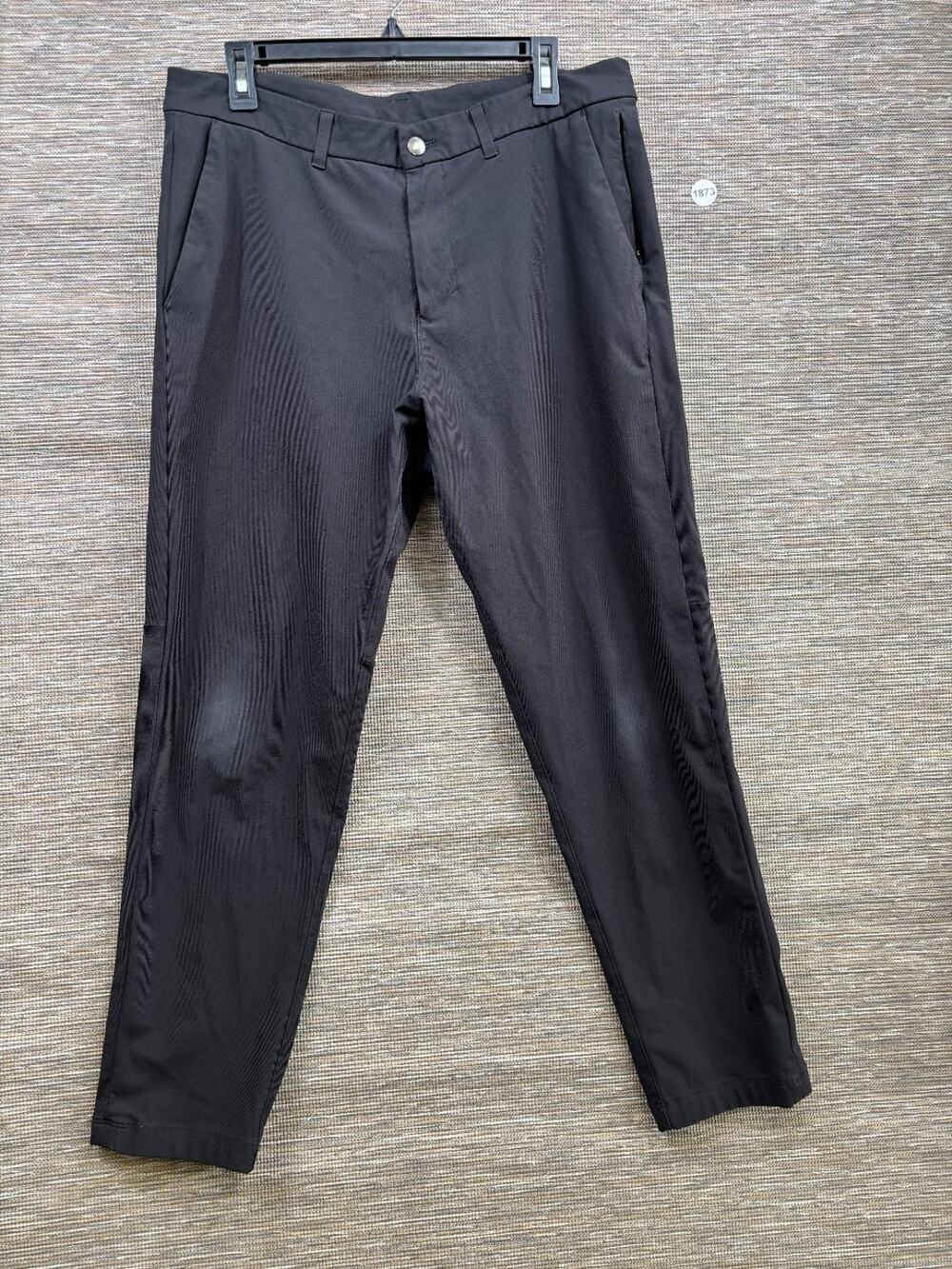 Lululemon Commission Pant Mens Size 34 Black Slim Fit LM5522S *READ